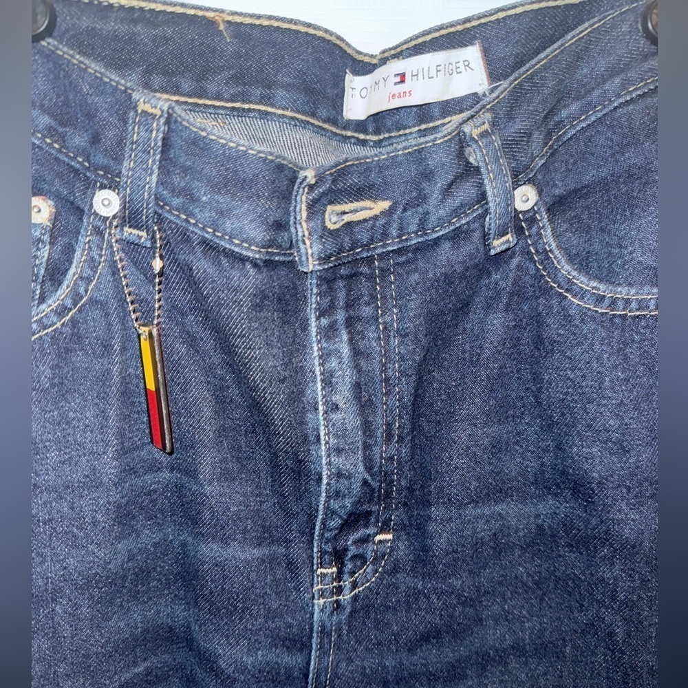 Tommy Hilfiger Straight Leg Dark Wash Jeans Size 10 - Picture 3 of 7